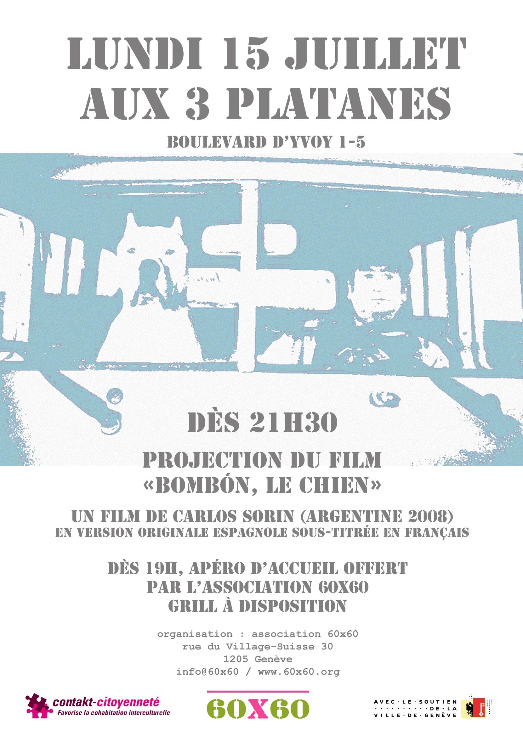 Affiche film Bombòn le chien